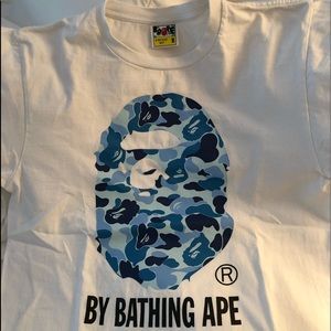 Bape Bathing Ape White Tee
